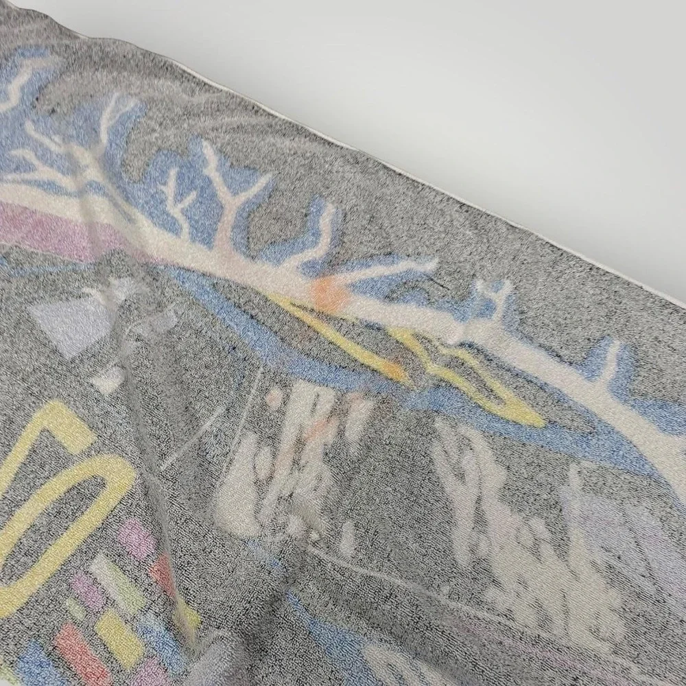 Vintage Jay Franco NASCAR‎ Race Car Graphic Beach Towel Cotton Made in Taiwan
